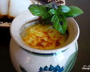 Жульен с картошкой и грибами