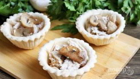 жульен с курицей