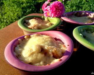 Жульен с шампиньонами