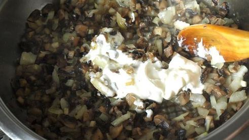 жульен в булочках