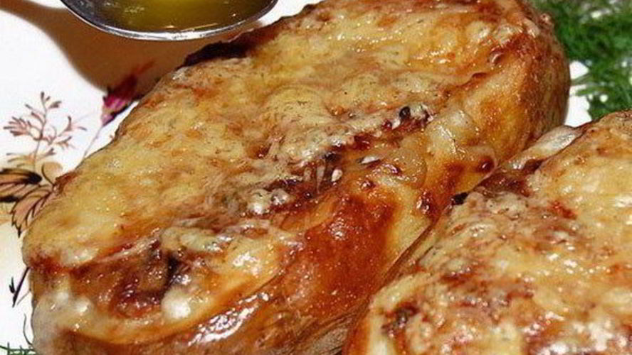 Рецепт жульена в картофеле