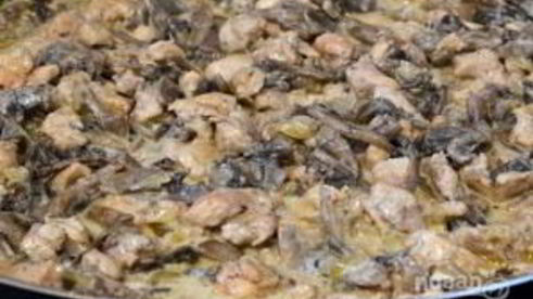 жульен в съедобных кокотницах