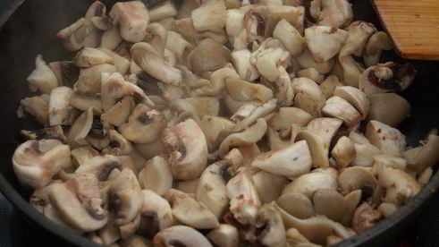 жюльен из индейки и грибов