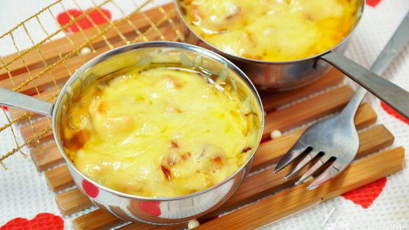 Рецепт Жюльена из красной рыбы