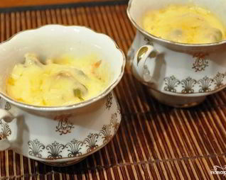 Жюльен из морепродуктов