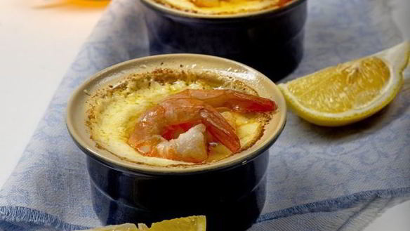 Рецепт Жюльена с креветками